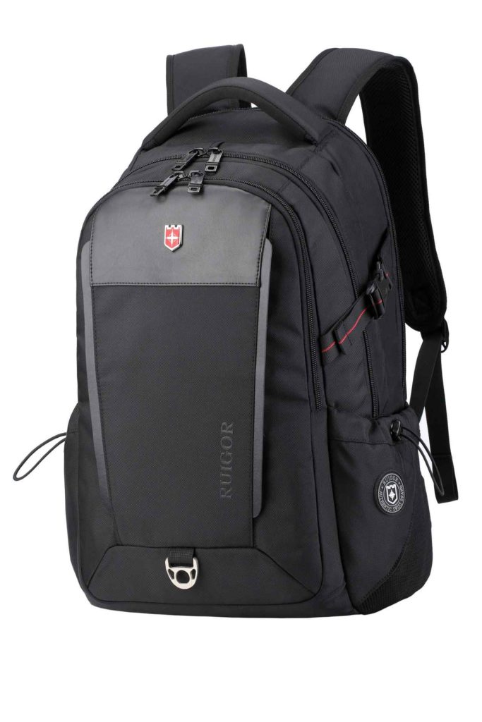 RUIGOR EXECUTIVE 26 LUXURY BACKPACK BLACK