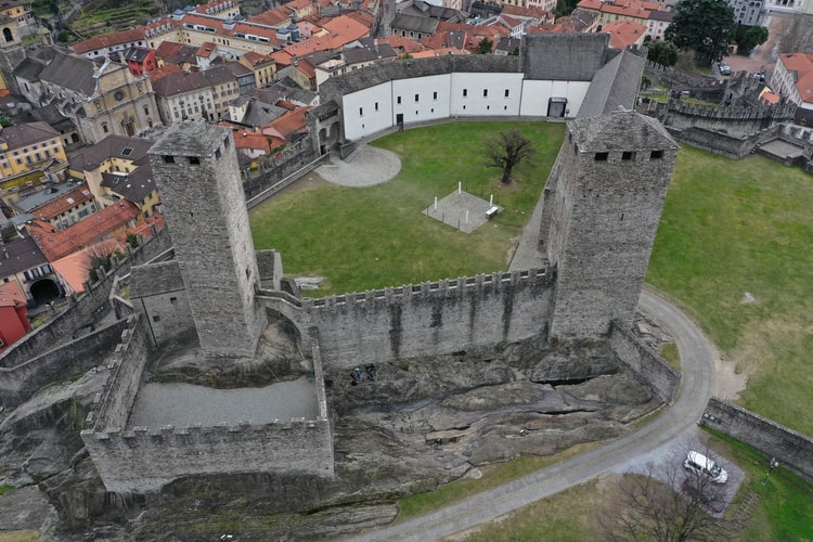 Man Made Landmarks In Switzerland