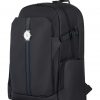 LAPTOP BACKPACK BLACK CIRCLE EMBLEM